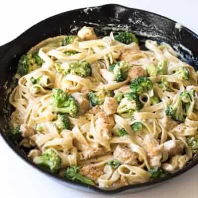 Easy Homemade Chicken Broccoli Alfredo with Flexible Swaps